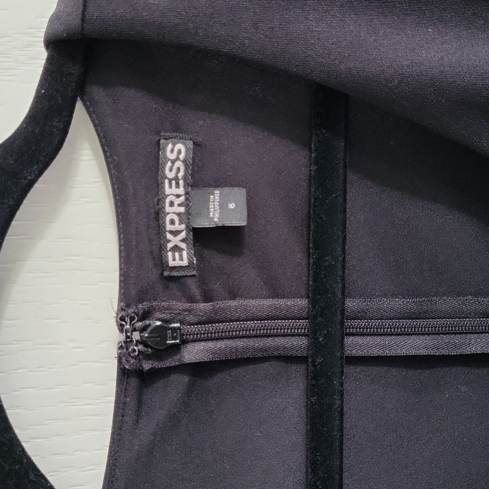 Express Black mini dress, size 6 - Picture 5 of 5